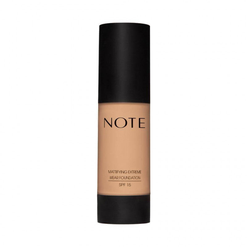 Note Mattifying Extreme wear foundation 06 Dark Honey