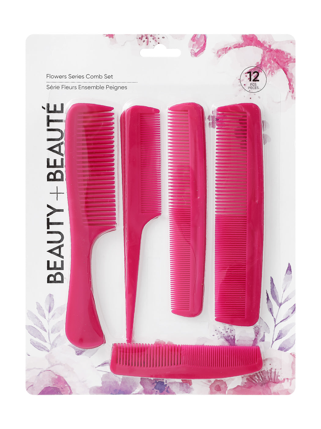 Flowers Series Comb Set (12 pcs)