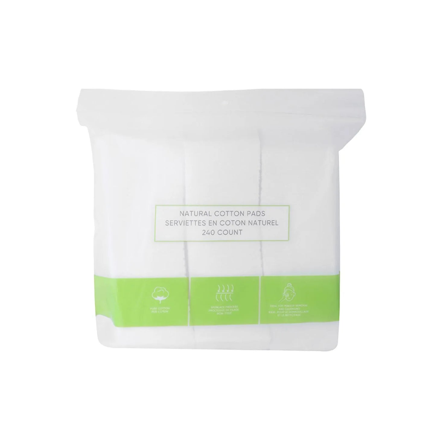 Natural cotton pads 240 count