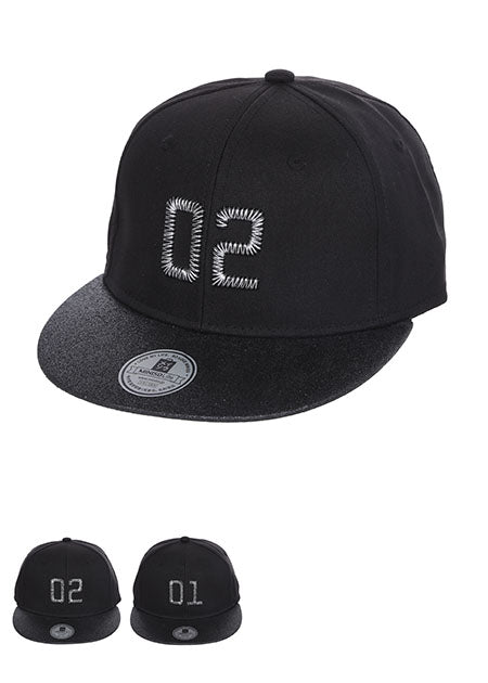 Number Flat-Brim Cap - Random Design