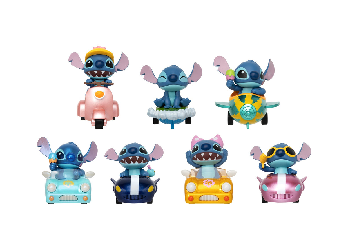 PBC-013SP Disney Lilo & Stitch Collection Pull-Back Vehicle Surprise Box Set (6 pcs)