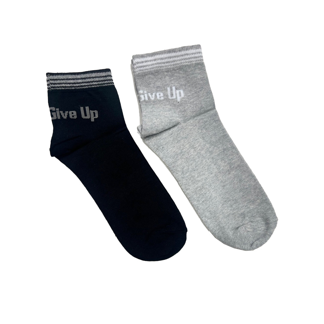 Men Quarter Socks -Pack 2