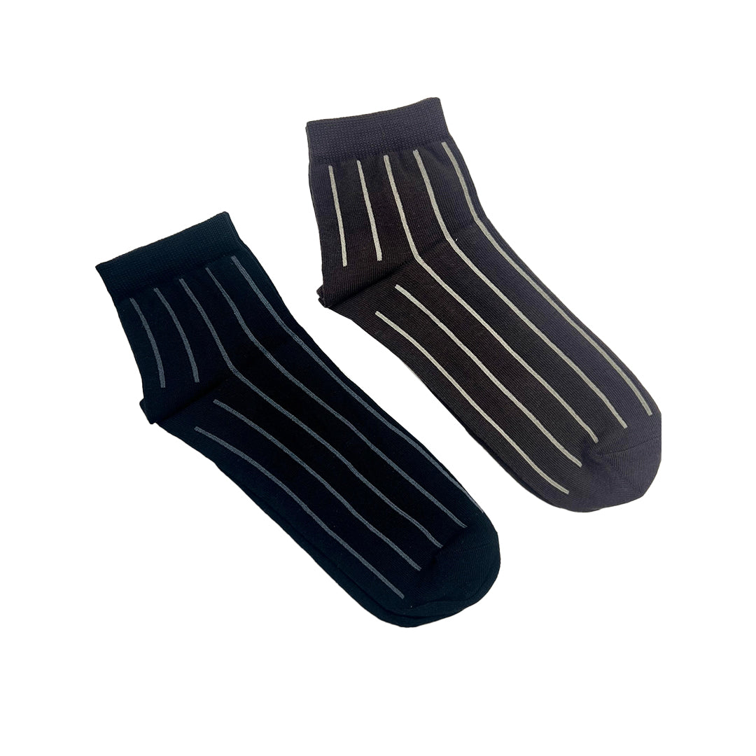 Men Quarter Socks -Pack 2