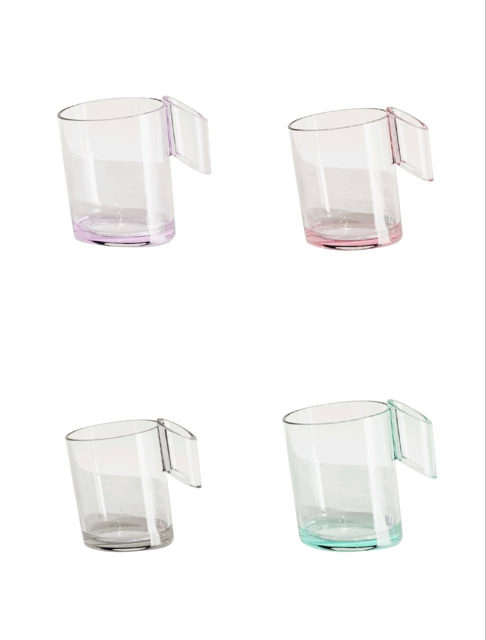 Upside-Down Bathroom Cup (Random Design)