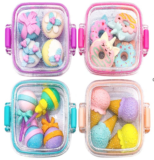 Boxed Eraser Collection Dessert Party Eraser (4 Assorted Models)