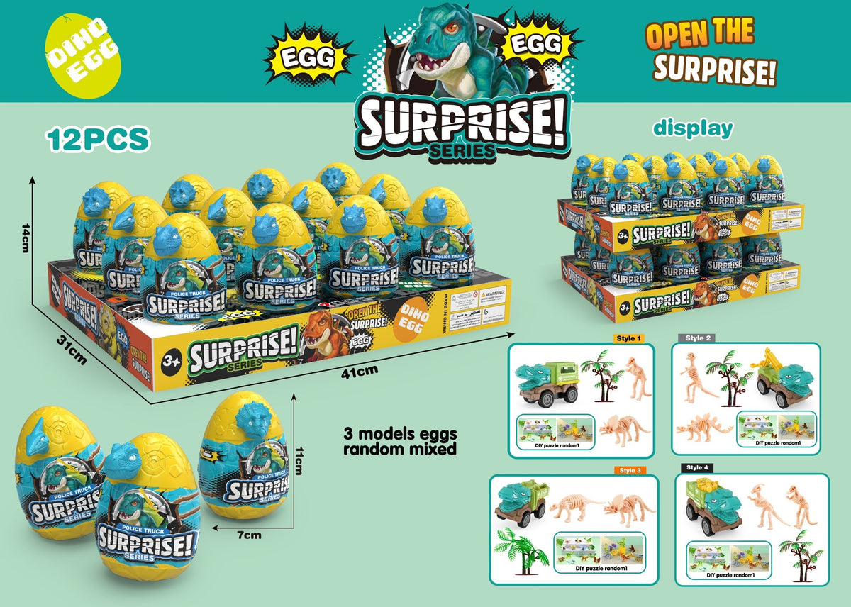 Dinosaur Scene Surprise Egg - Random Model