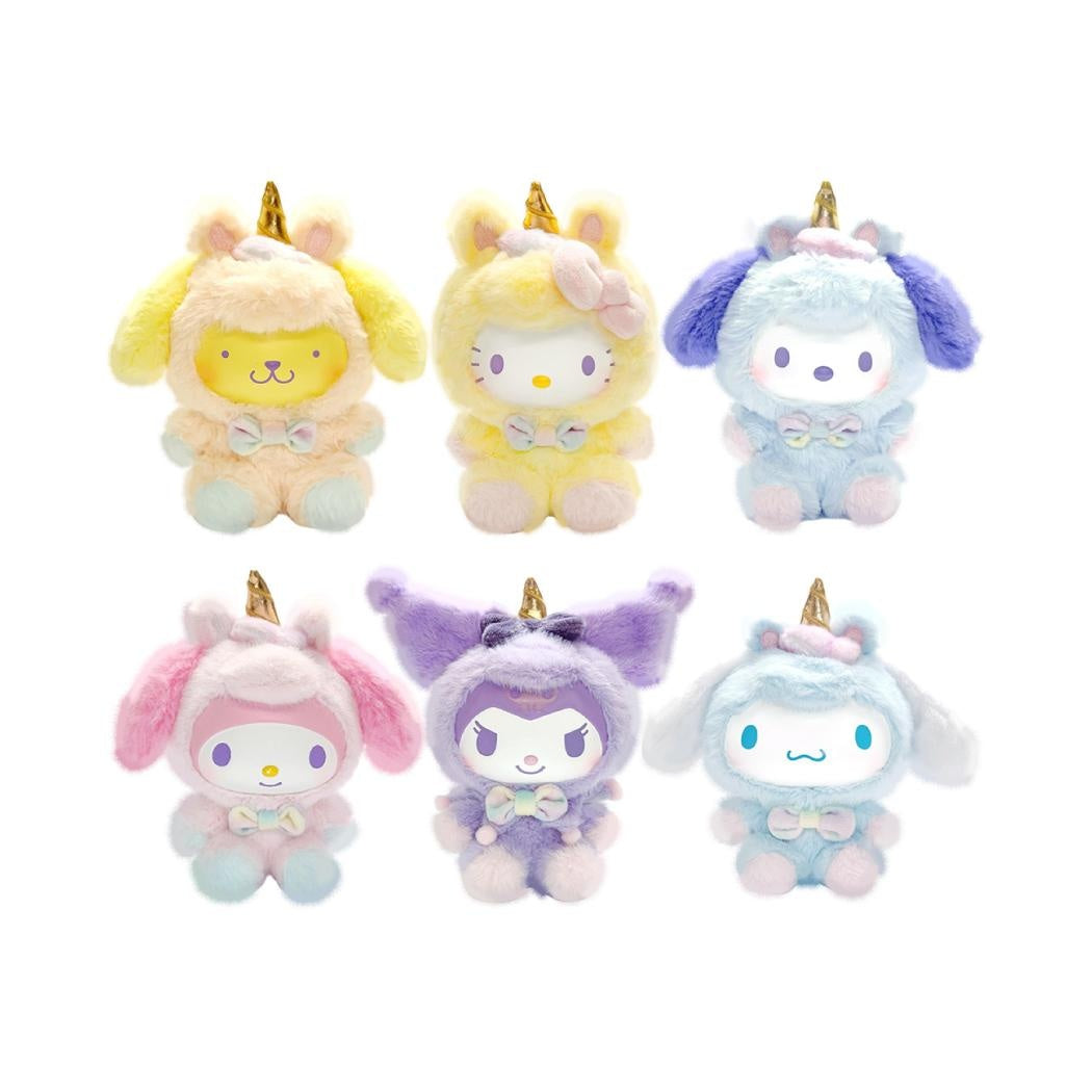 Hello Kitty and Friends Fantasy Unicorn Collection Vinyl Plush Pendant Surprise Box