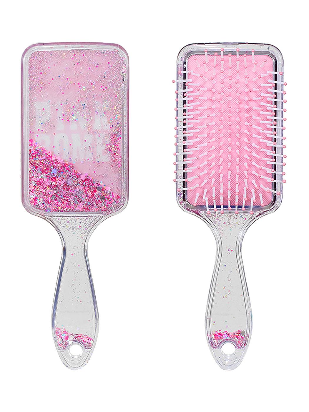 Illusion Collection Glitter Paddle Brush (Square)