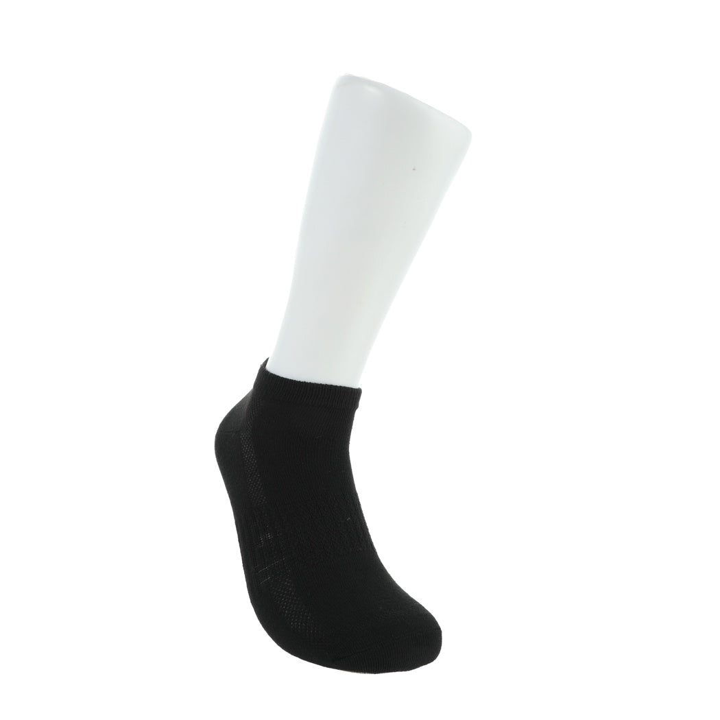 Solid Color Breathable Men's Athletic Socks 3 Pairs(Basic Colors) (Random Design)