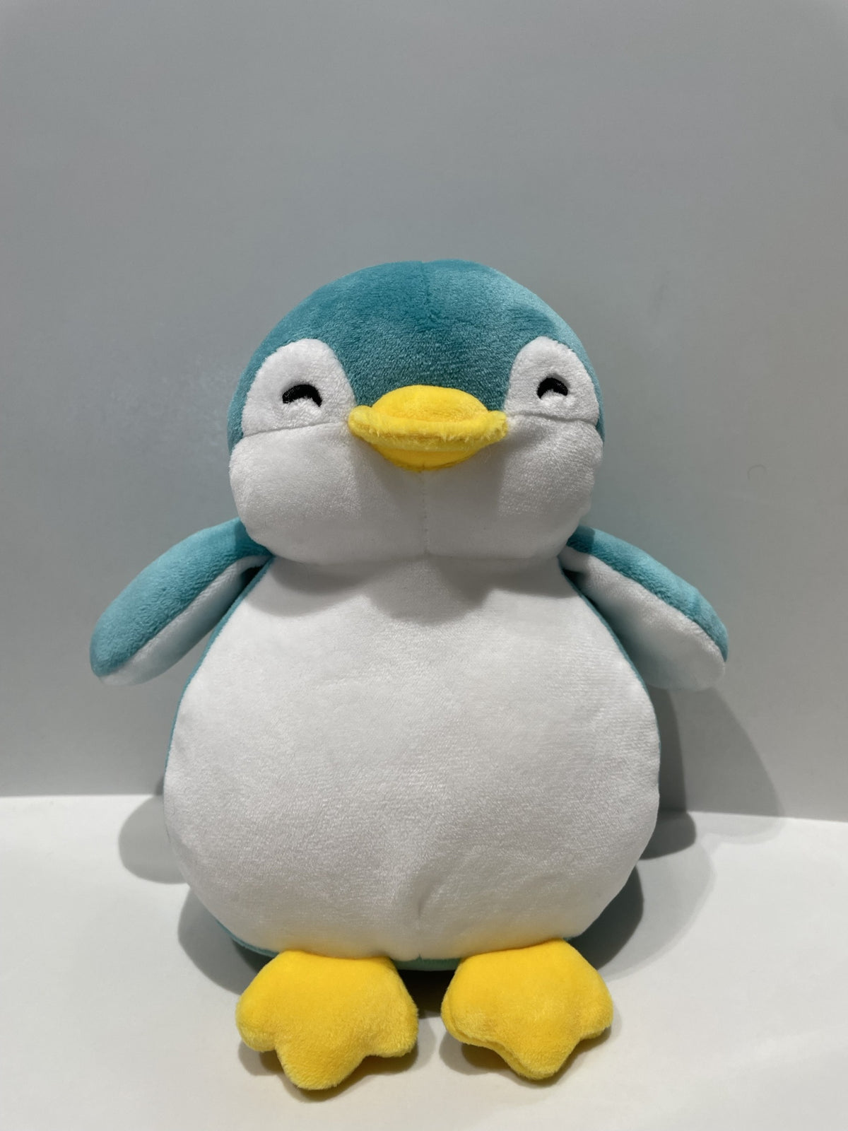 Mini Pen Penguin Plush Toy 17cm - Cyan