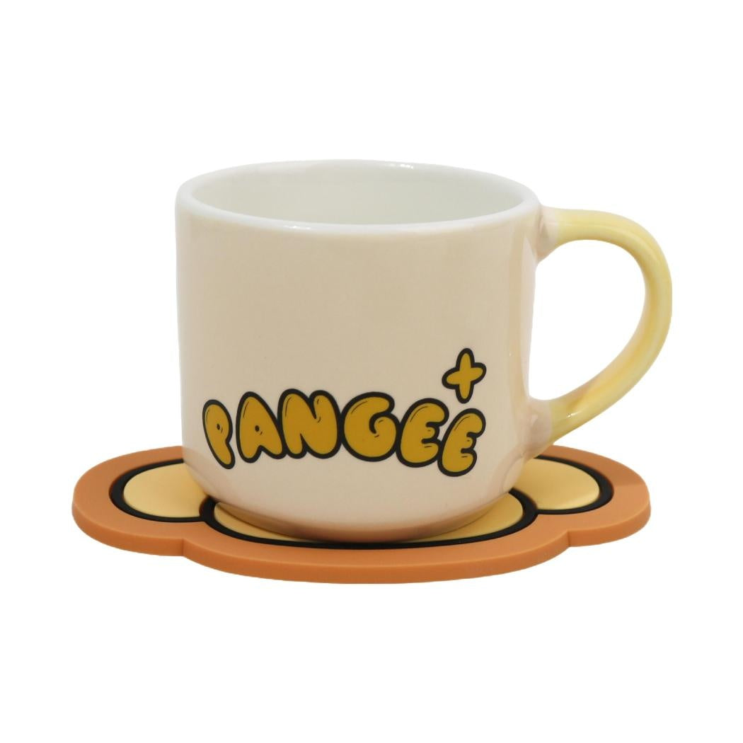 TUTOGOU Series Ceramic Mug with Coaster85mL(Pangee)