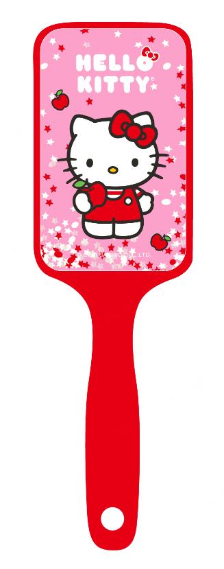 Hello Kitty Square Glitter Paddle Brush