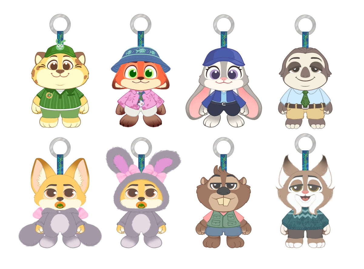 Disney Zootopia Daily Life Collection Vinyl Plush Surprise Box