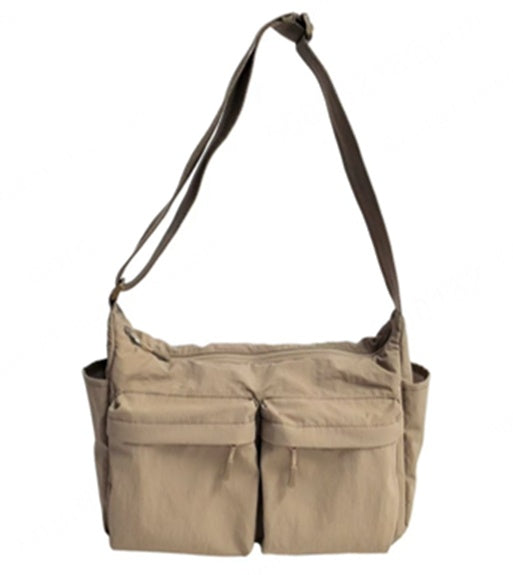 City Series Rectangular Crossbody Bag(Light Coffee)