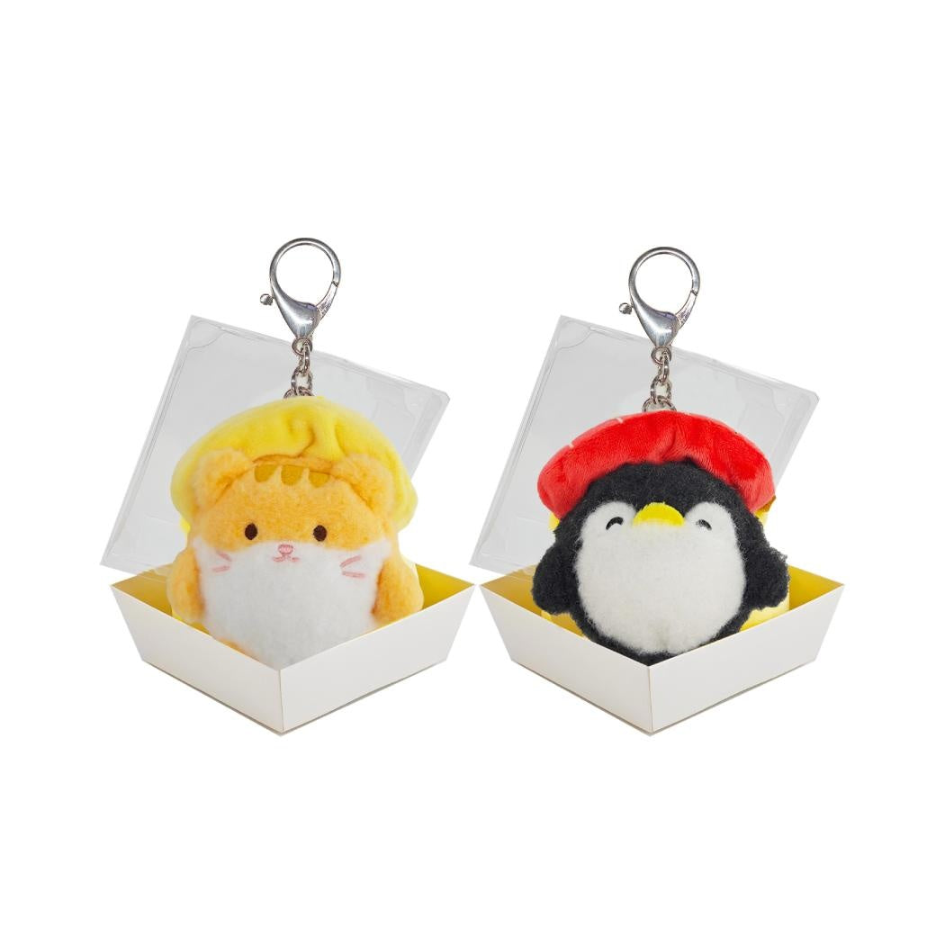 Sushi Series 3.5in. Plush Pendant (Gift Box)(2 Assorted Designs: Tamagoyaki, Tuna)