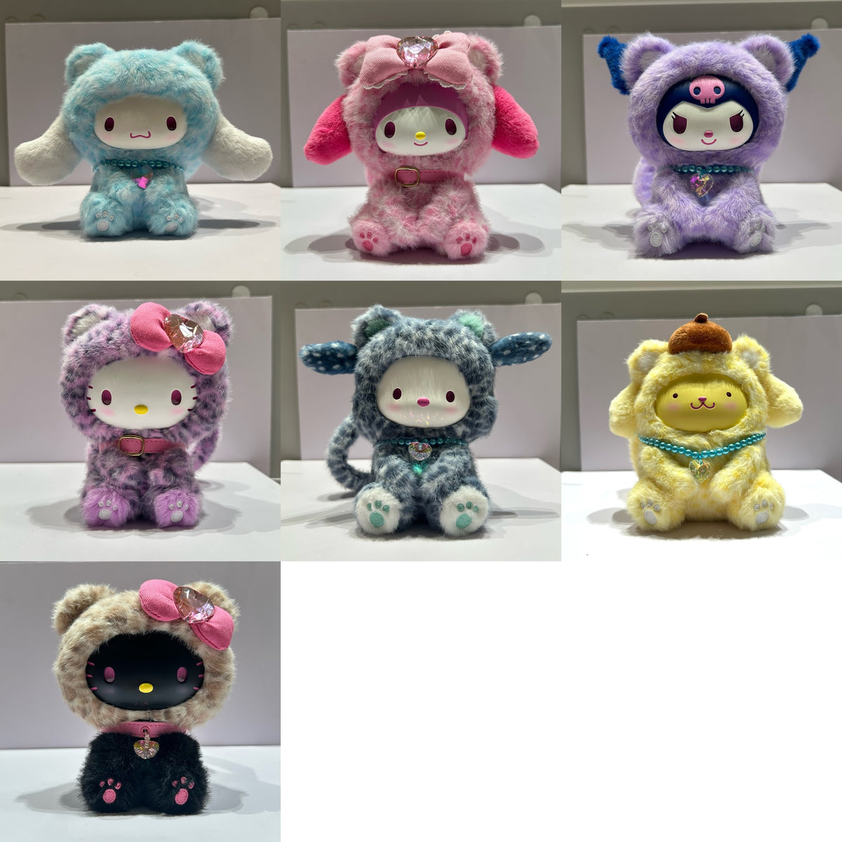 Hello Kitty and Friends Forest Animal Vinyl Plush Pendant Surprise Box