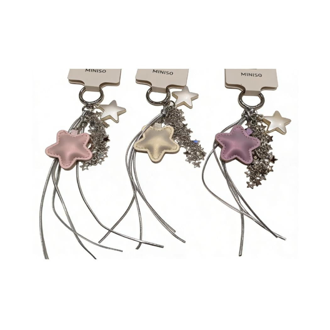 Korean Style Grape Tassel Star Pendant (Random Design)