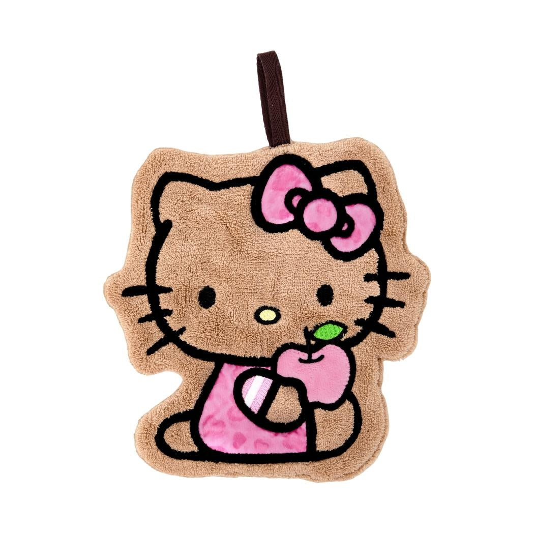 Hello Kitty Leopard Print Hand Towel(Pink)