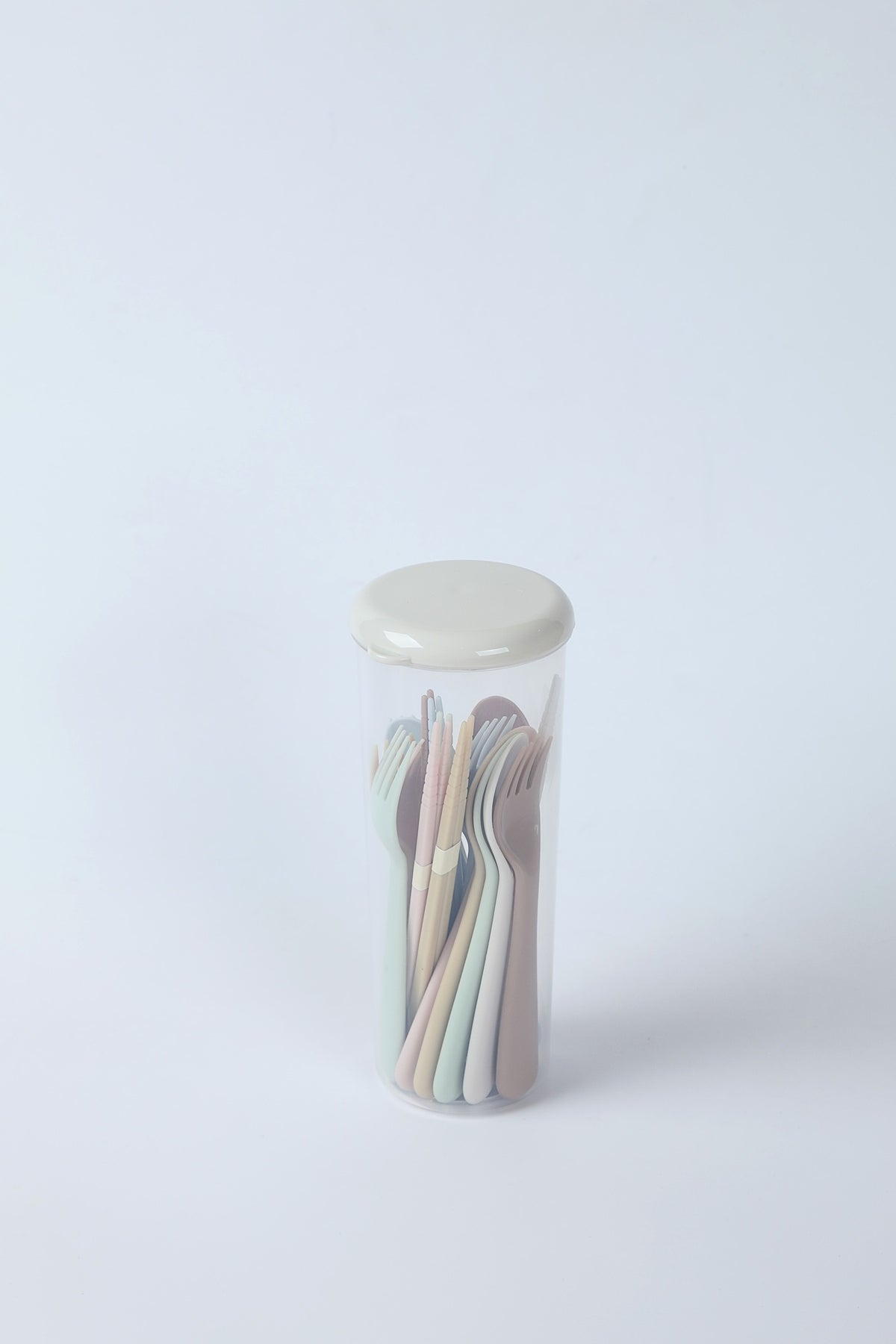 Portable Series Colorful Cutlery Set (18 pcs)
