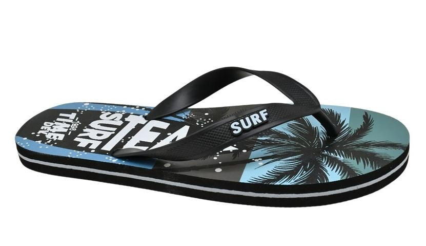 Holiday Series Man's Flip-Flops(Black,43-44)