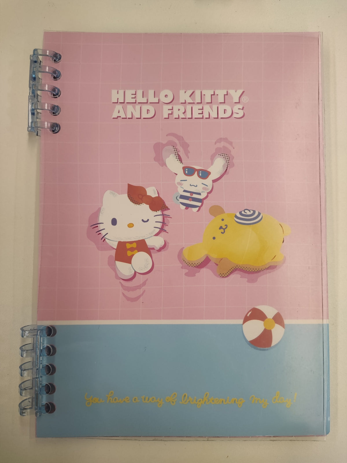 Hello Kitty and Friends Jump into Summer Collection A5 PP Loose-Leaf Book (Pink) (64 Sheets)
