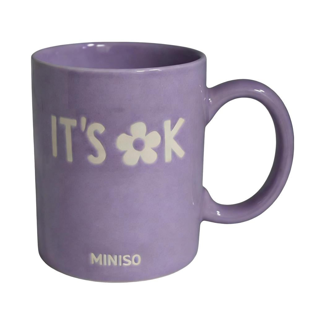 Clean-Tone Ceramic Mug 340mL - Purple