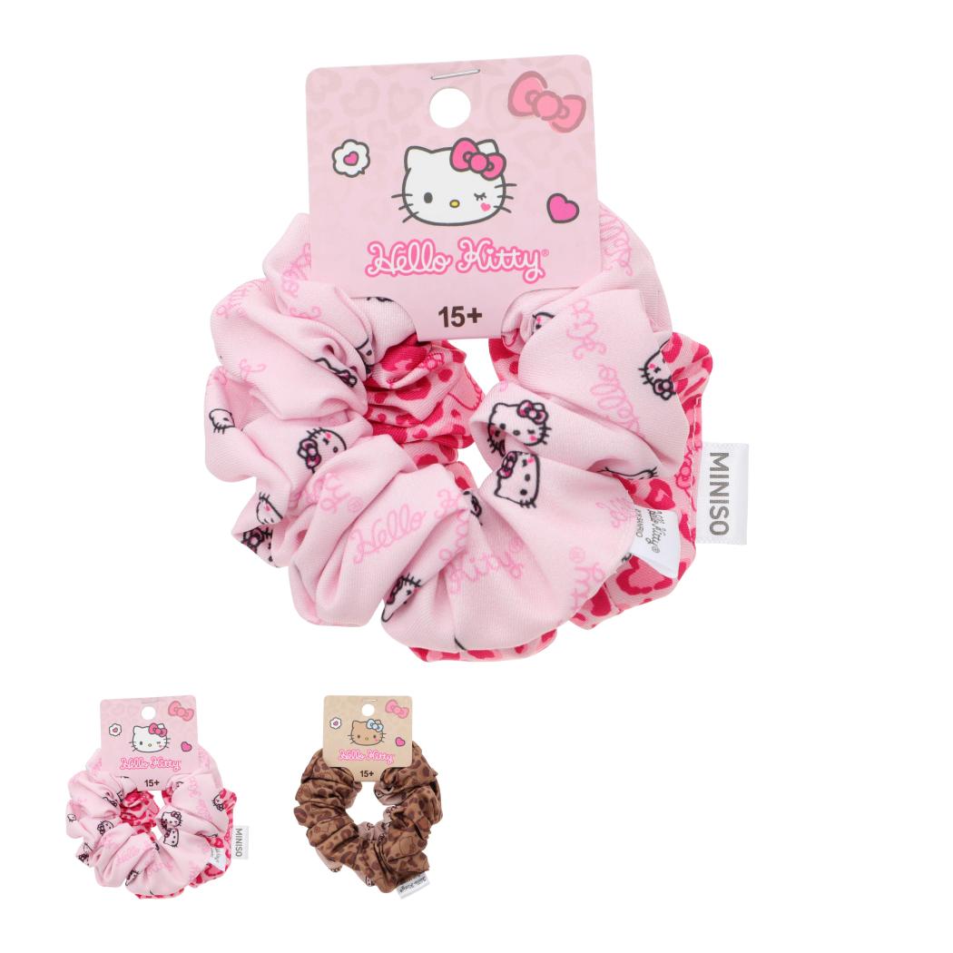 Hello Kitty Spicy Honey Collection Hair Scrunchies (2 pcs)