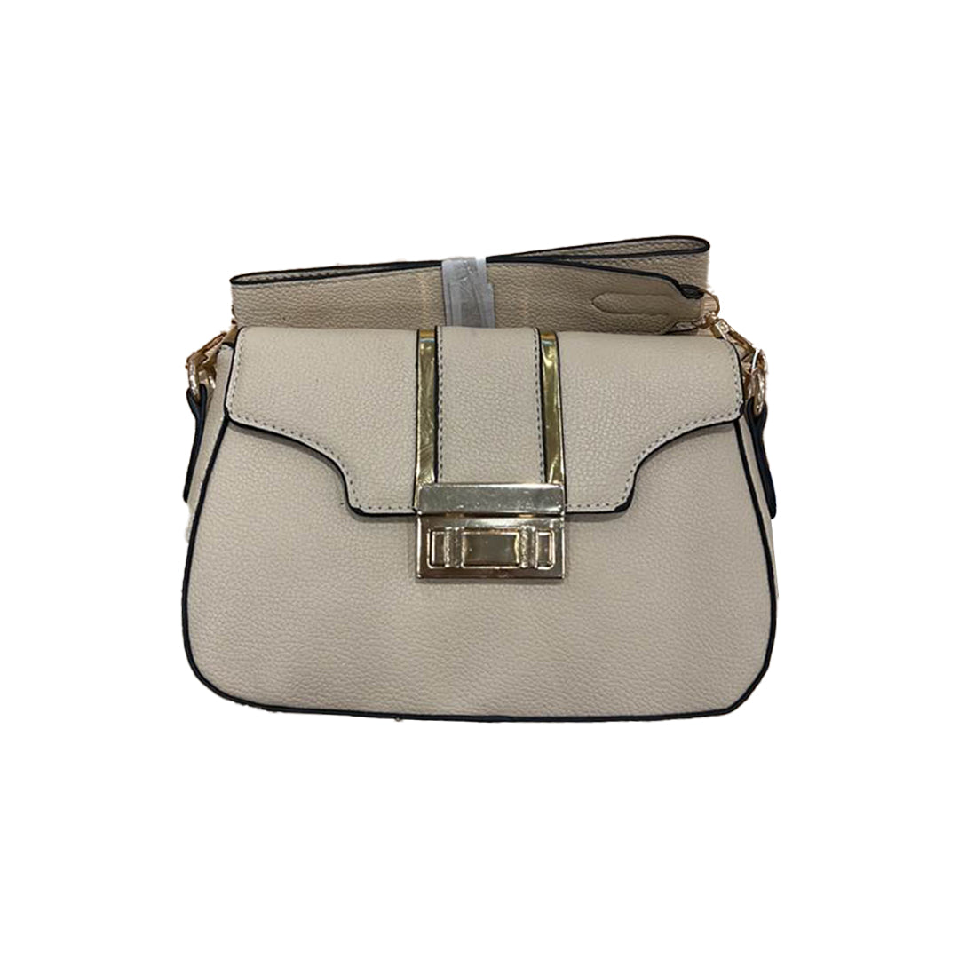 trendy cross bag -IVORY
