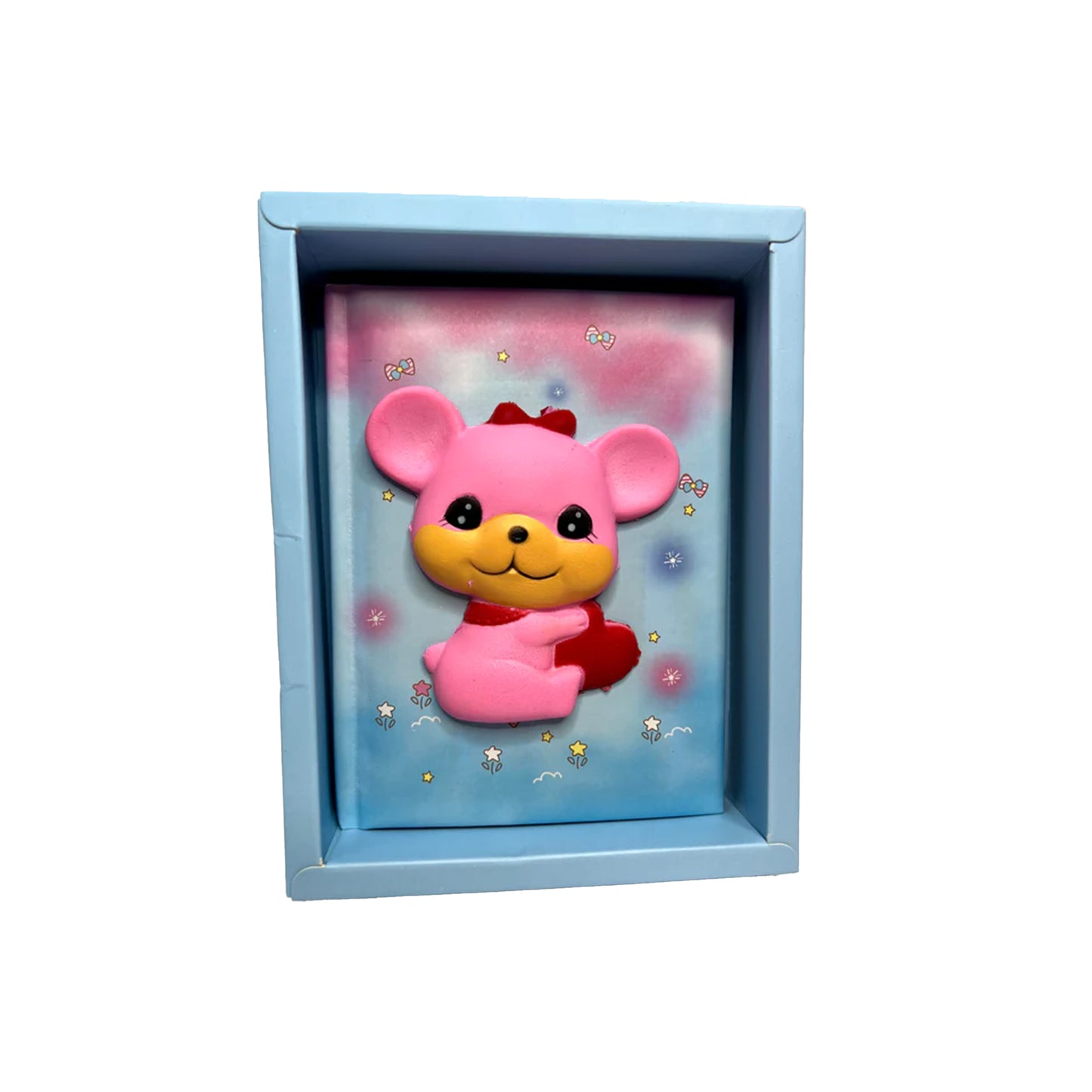 M squishy fur notepad M029. A5 size. in a box of 72 kg