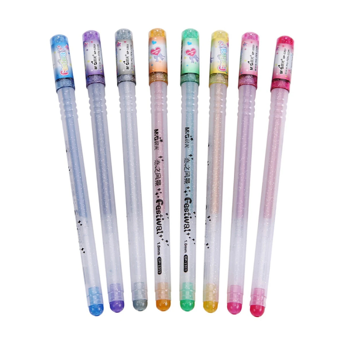 MG AGP13174-13103 Glitter Gel Set 8 Pens K-240
