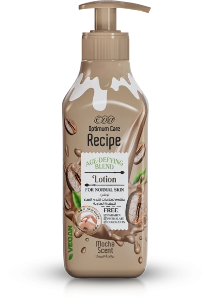 eva optimum care recipe lotion for normal skin scent 370 ml