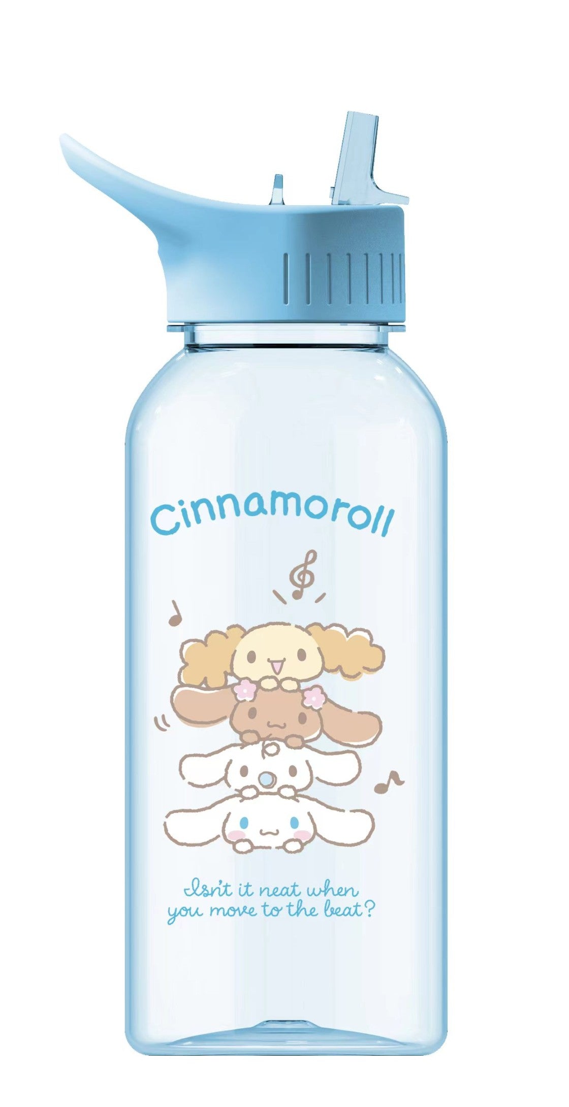 Cinnamoroll Party Series Plastic Bottle with Handle (1000mL)
