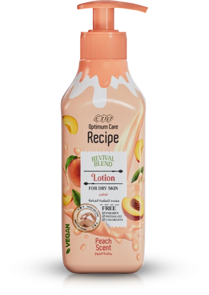 eva optimum care recipe lotion for normal skin scent 370 ml