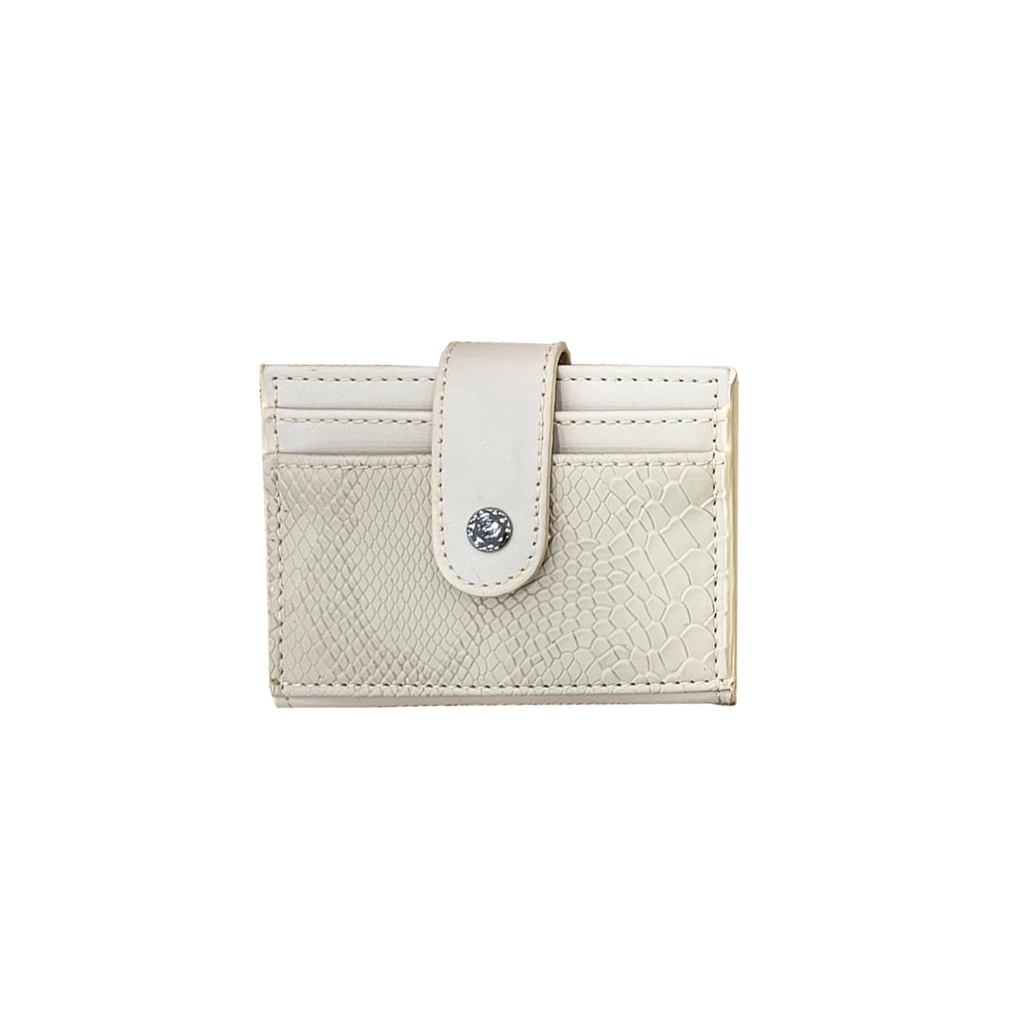 Fashion crocdile card holder -beige