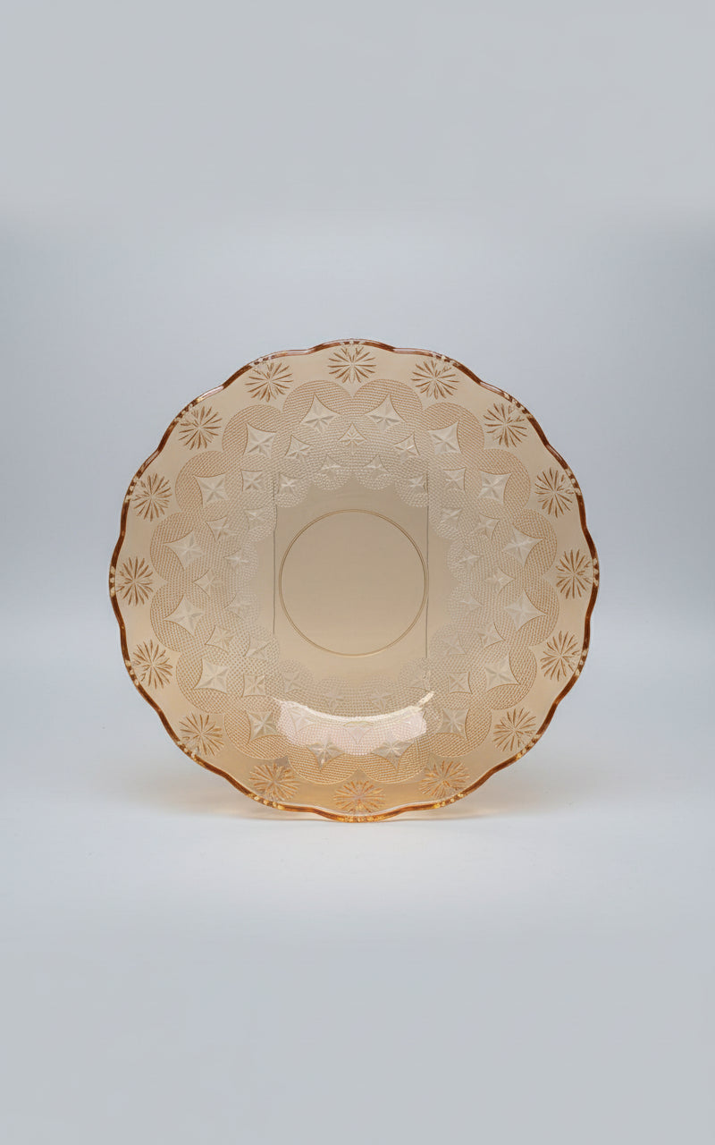 Large coin pattern bowl