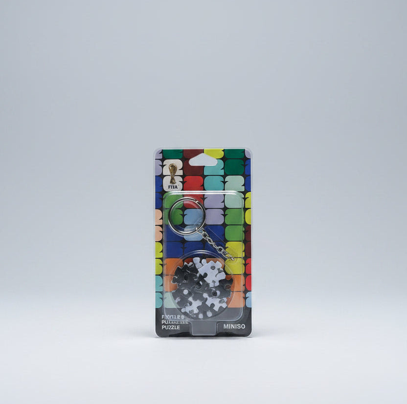 FIFA WORLD CUP 2026 Collection 3D Puzzle Keychain (Black)