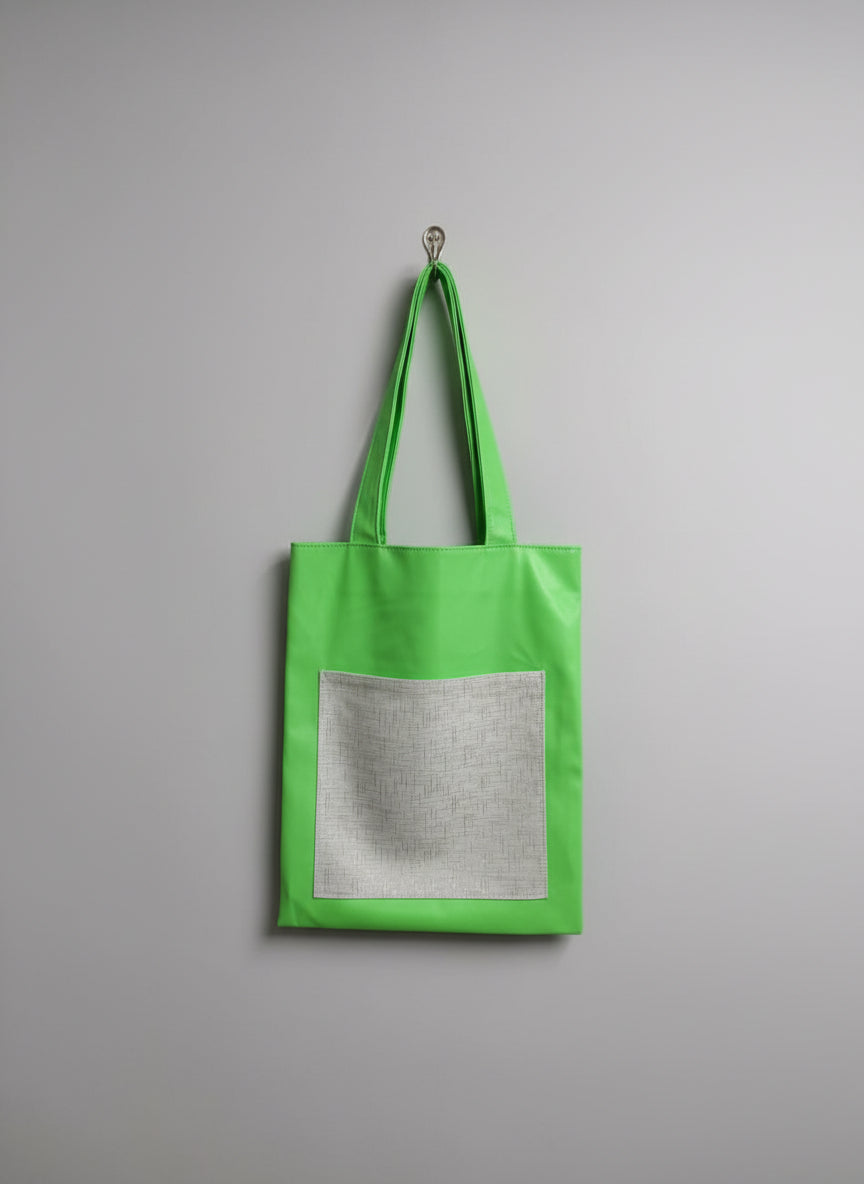 tote bag light green
