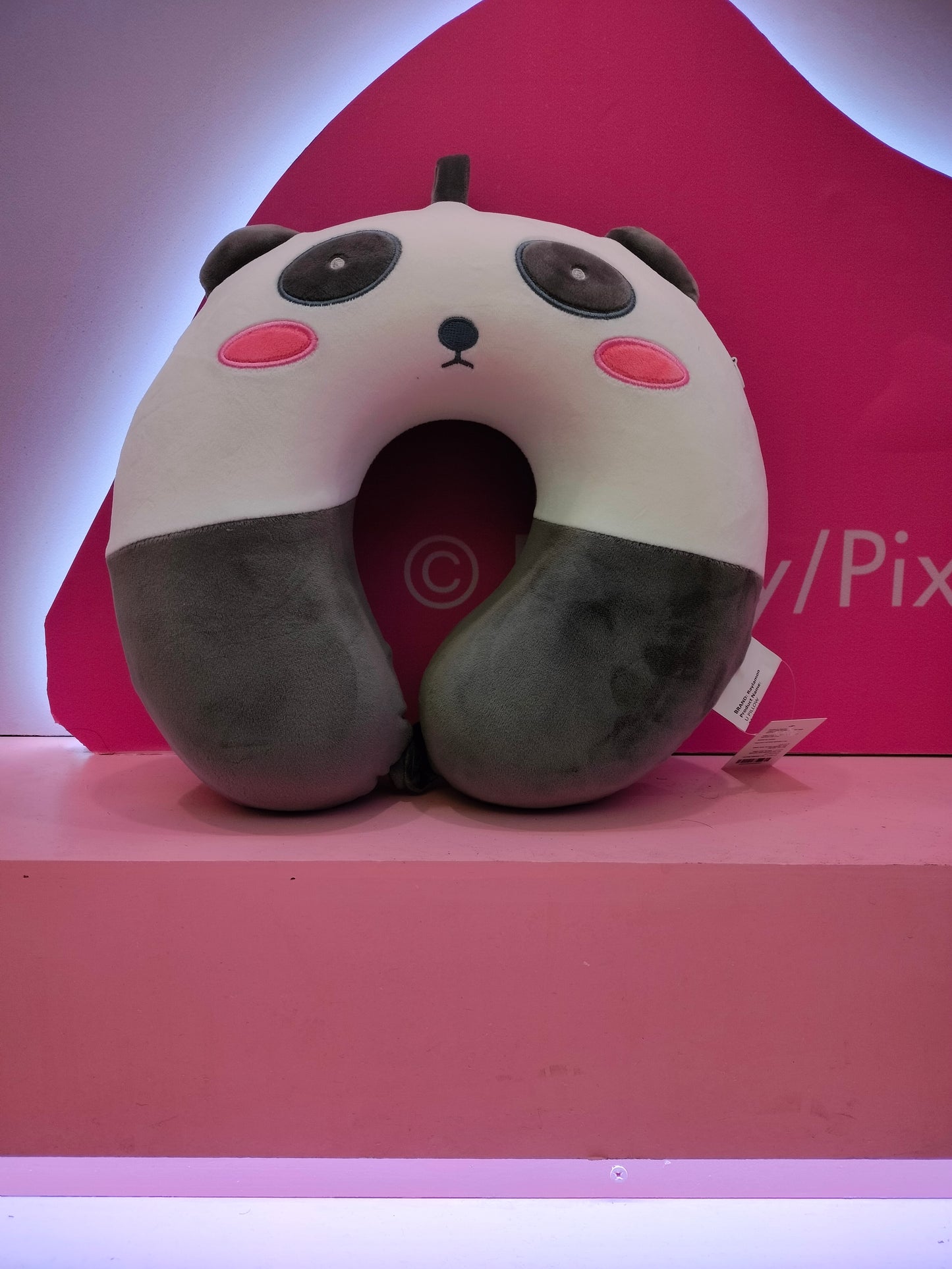 U Pillow panda baby blue