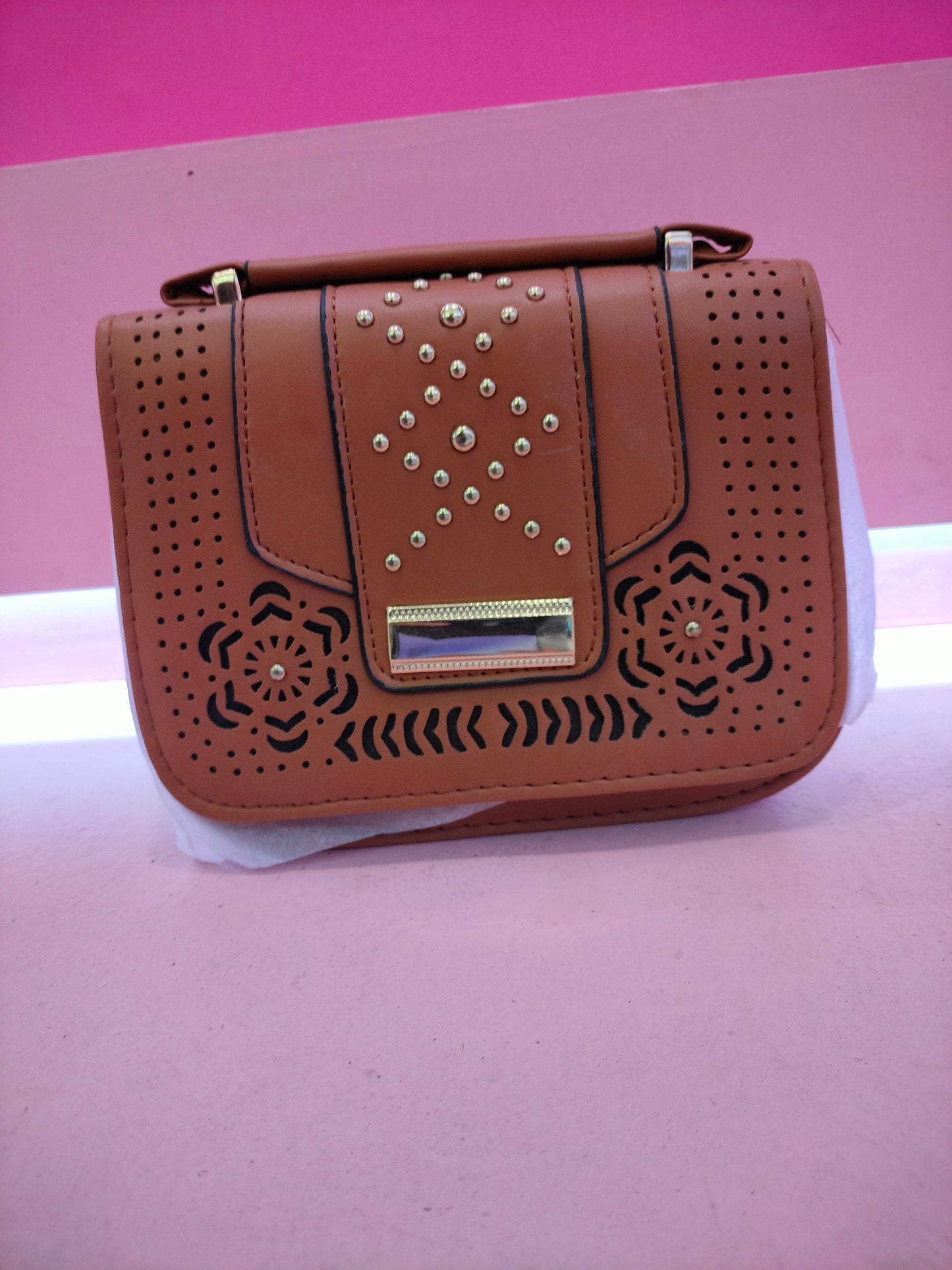 hollow crossbody bag