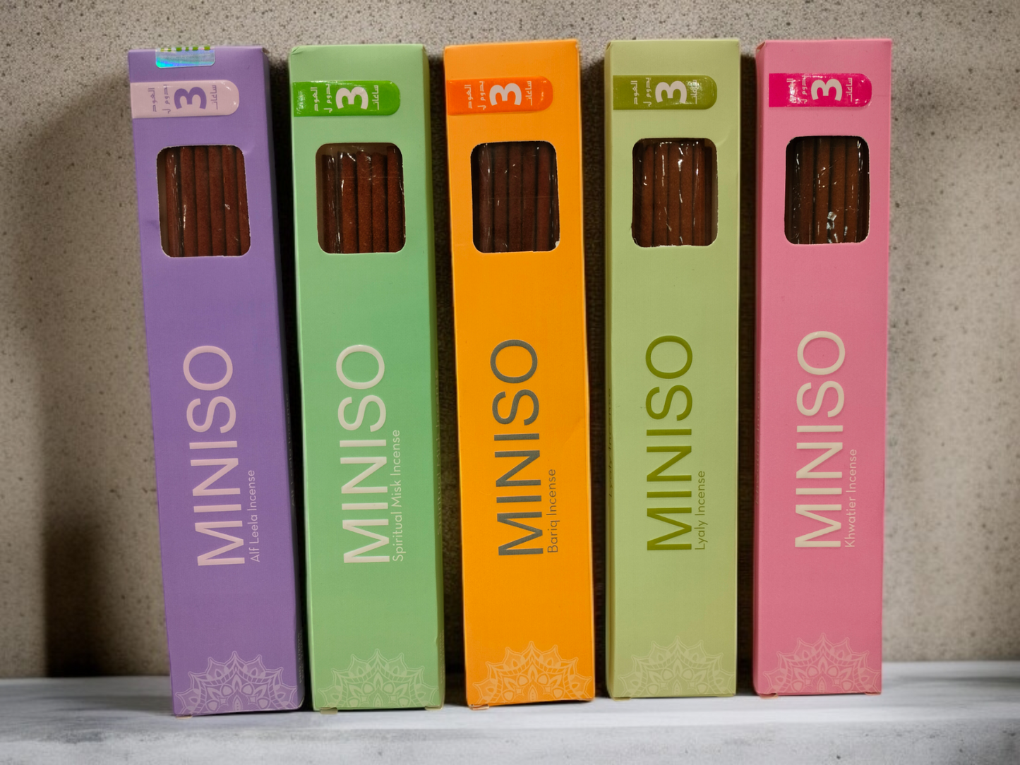 Miniso diffuser sticks incense sticks