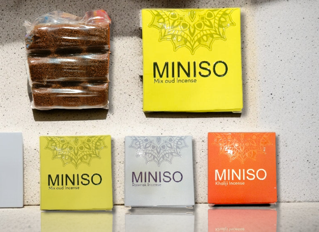 Miniso Diffuser Squares chocolate Mix OUD incense