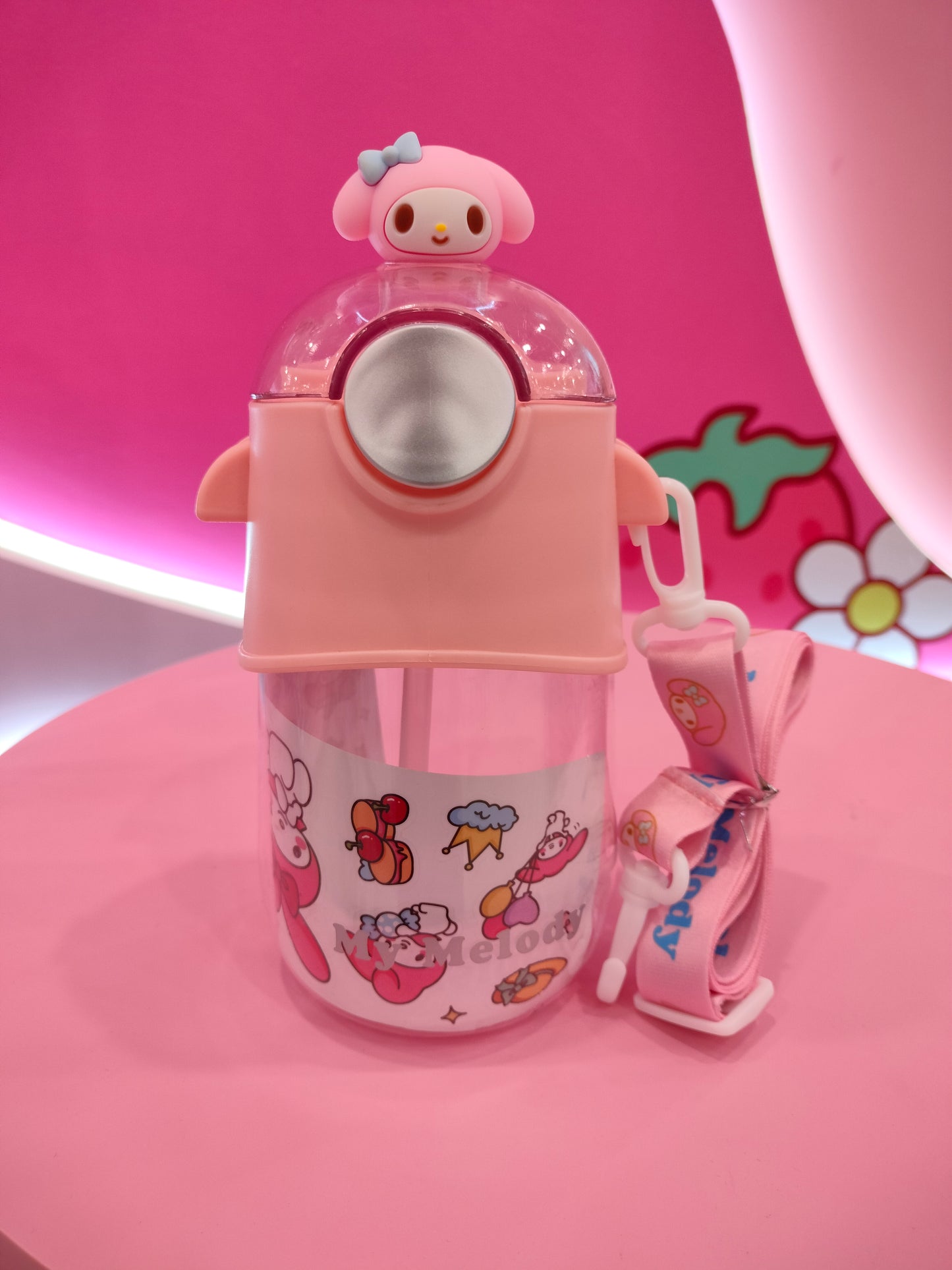 Bottel 600MiL ,Pochacco,MyMelody,PompomPurin,Cinnamoroll,Kuromi