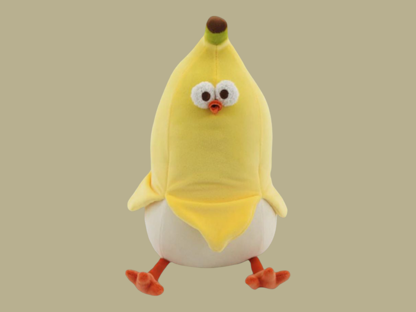 Dundun Fruit Series 12in. Plush Toy(Banana Chicken)