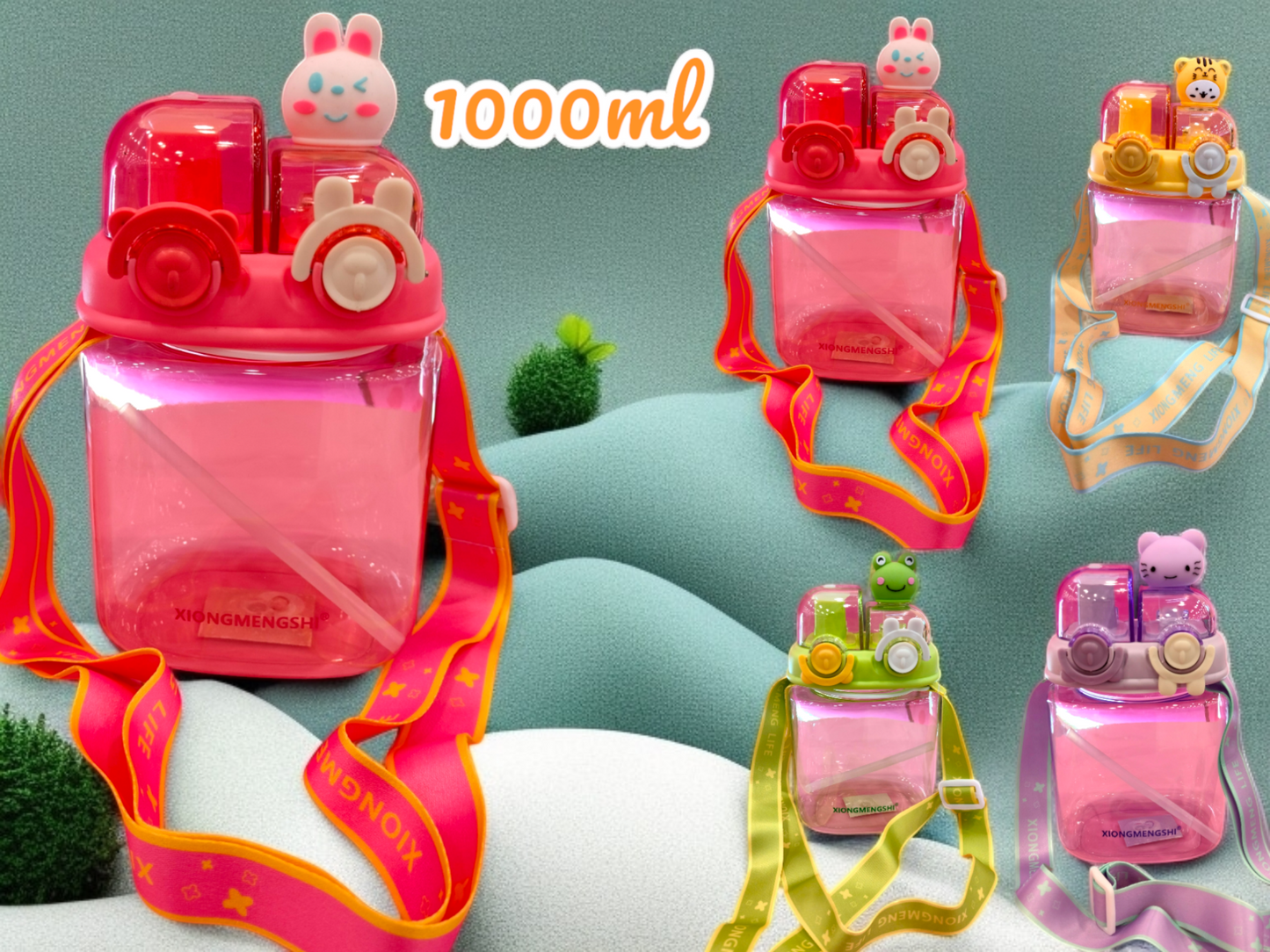 Bottel 1000MiL,sweettime,Lucky, luckytime,Goodluck