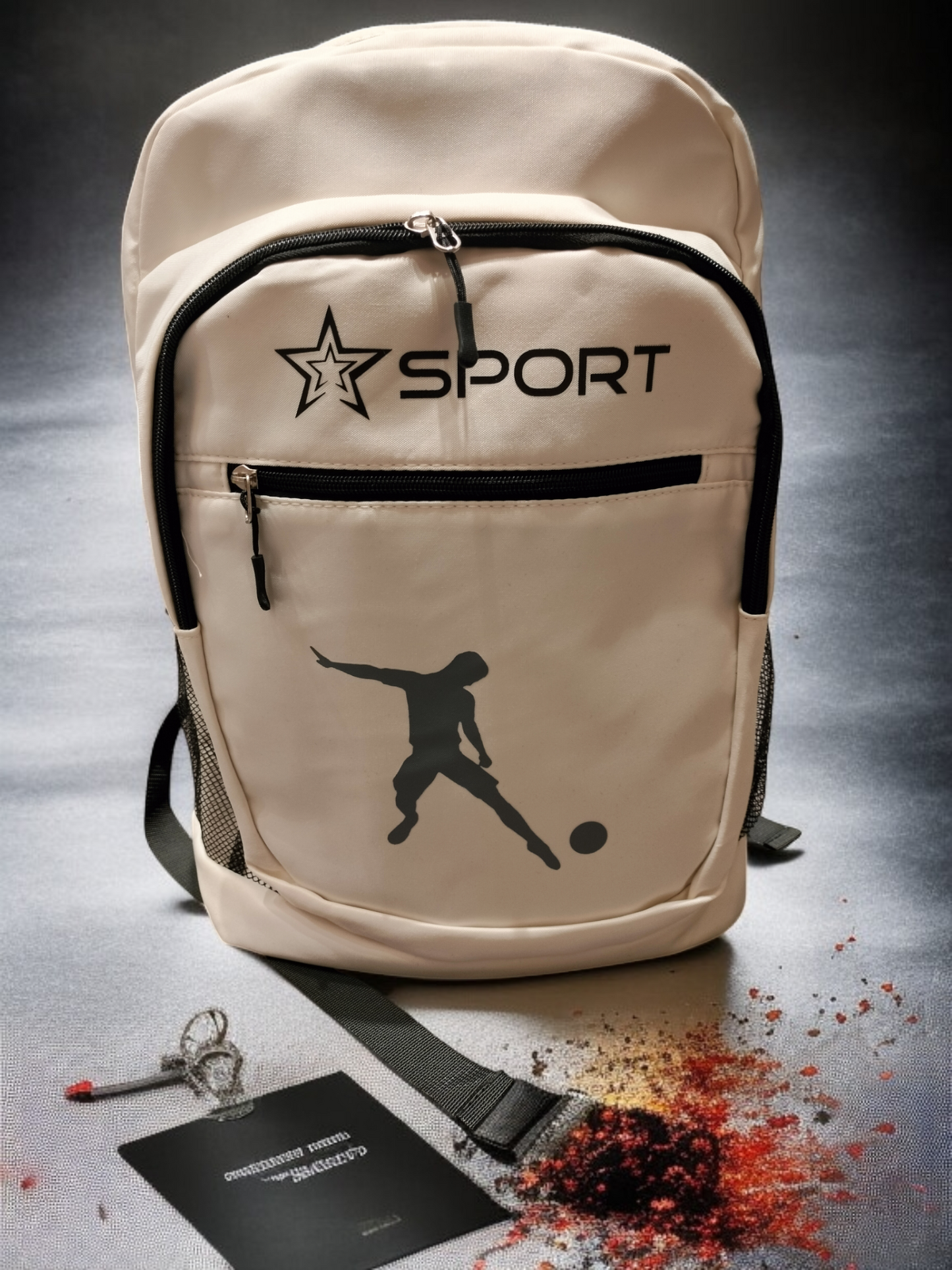 Backpack Sport, White, Beige,Blue,Gray,Black