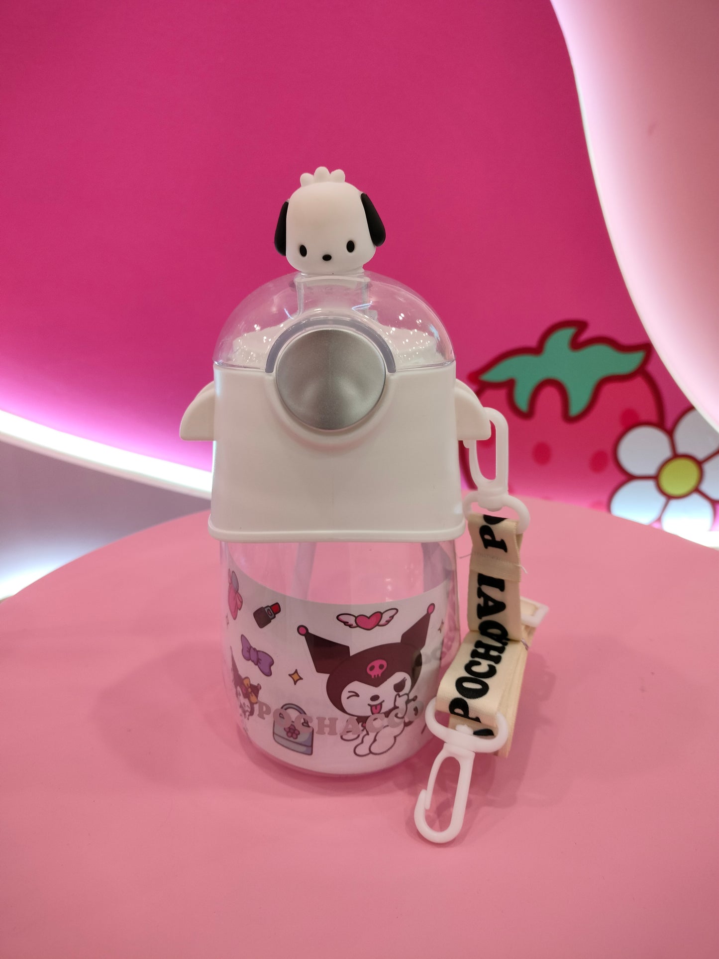 Bottel 600MiL ,Pochacco,MyMelody,PompomPurin,Cinnamoroll,Kuromi
