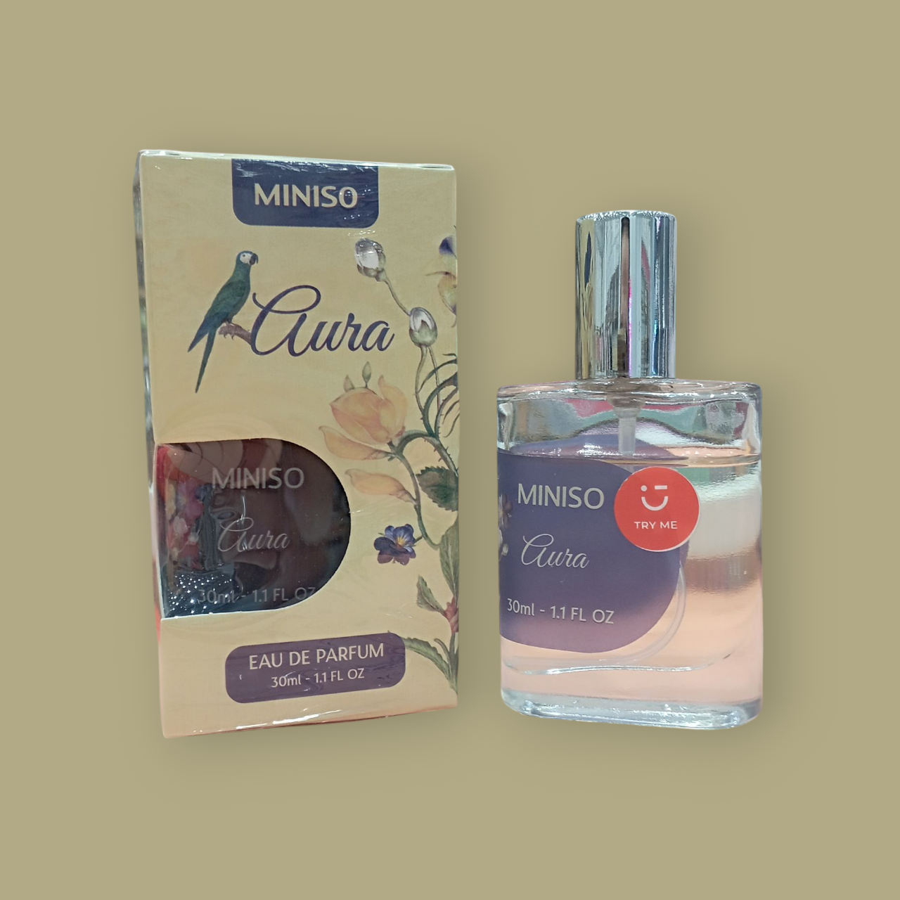 Eau de perfume MINISO,Parlor,Aura,Lollia, Yardley 30ml