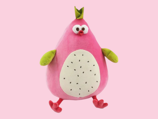 Dundun Fruit Series 12in. Plush Toy(Pitaya Chicken)