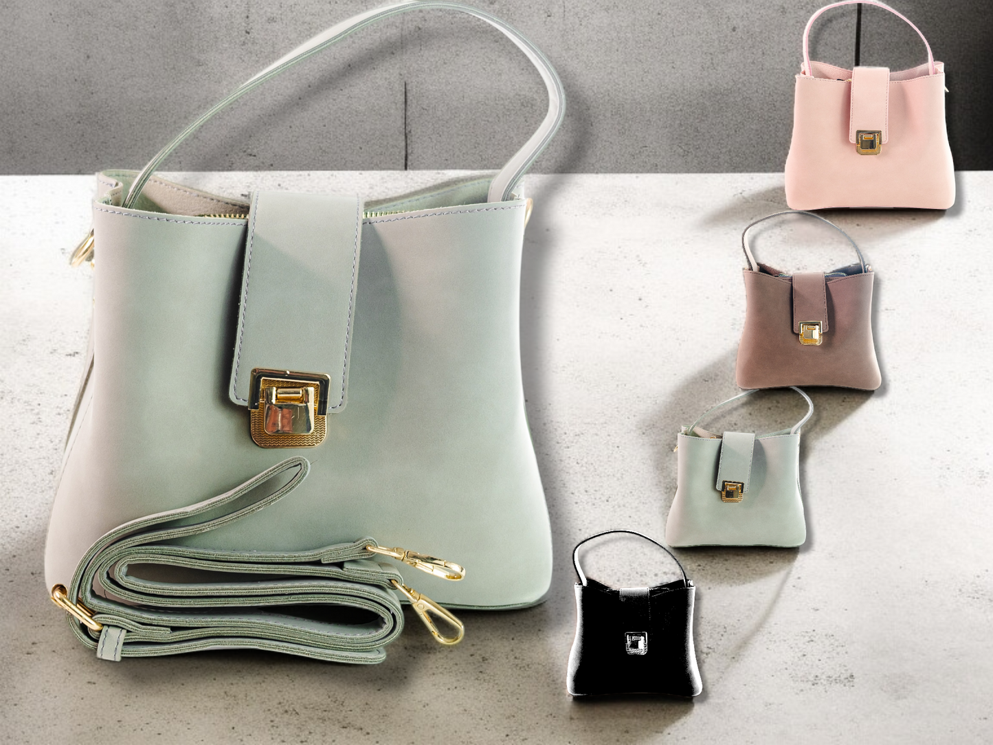 Simple Classy bag -pink