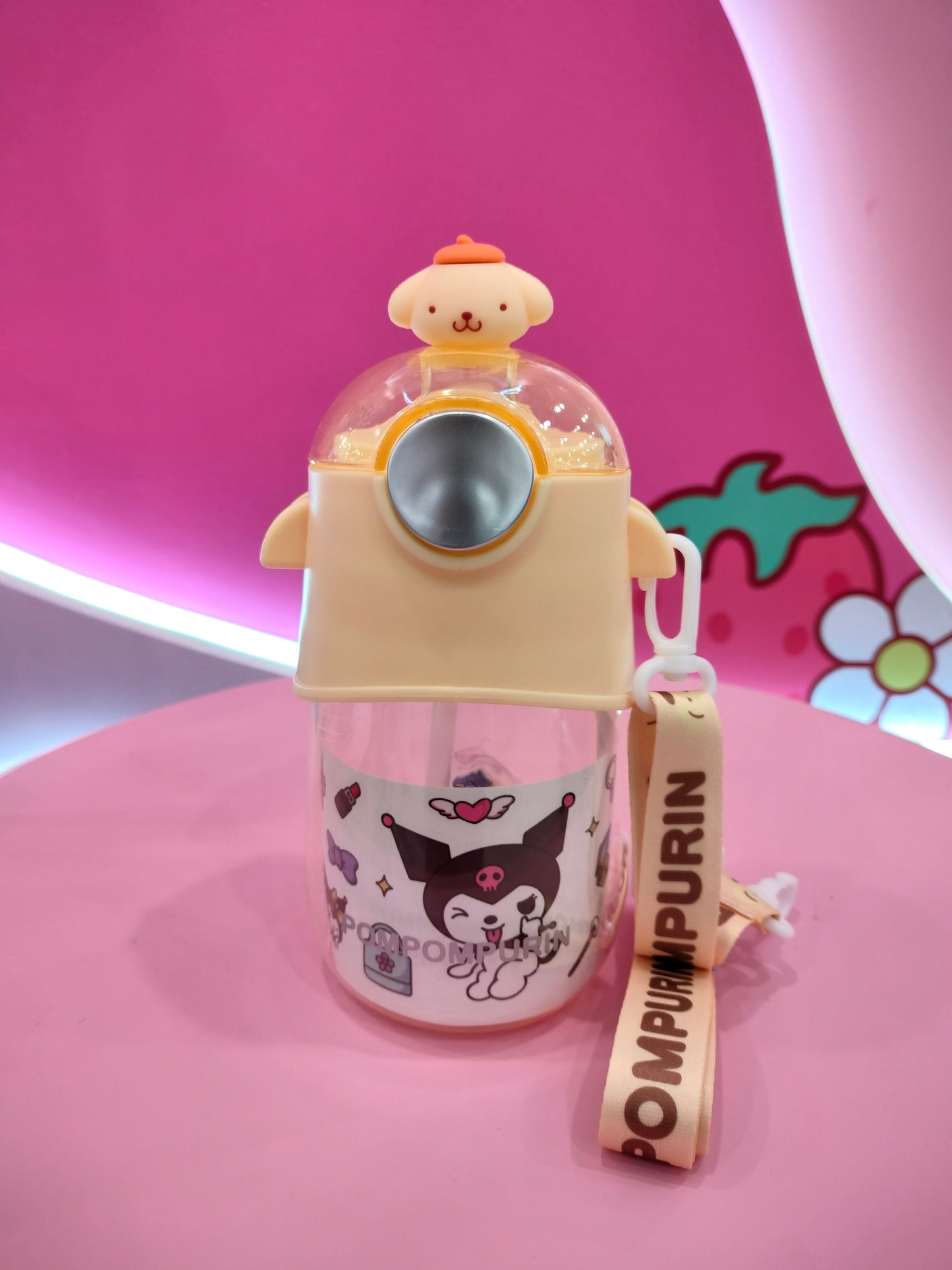 Bottel 600MiL ,Pochacco,MyMelody,PompomPurin,Cinnamoroll,Kuromi